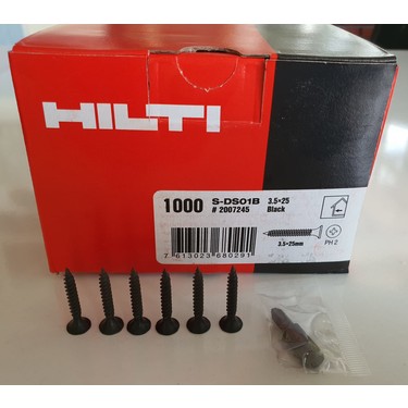 Hilti Sık Dişli Sivri Uçlu Vida 3.5*25