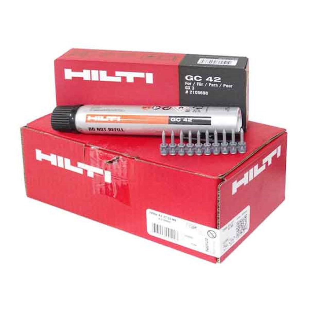 Hilti Çivi Gx3 1200 Adet Gazlı Makina Çivisi + Gc 42 4 hilti x c 27 g3 mx beton civisi 1200 a 38 ab5